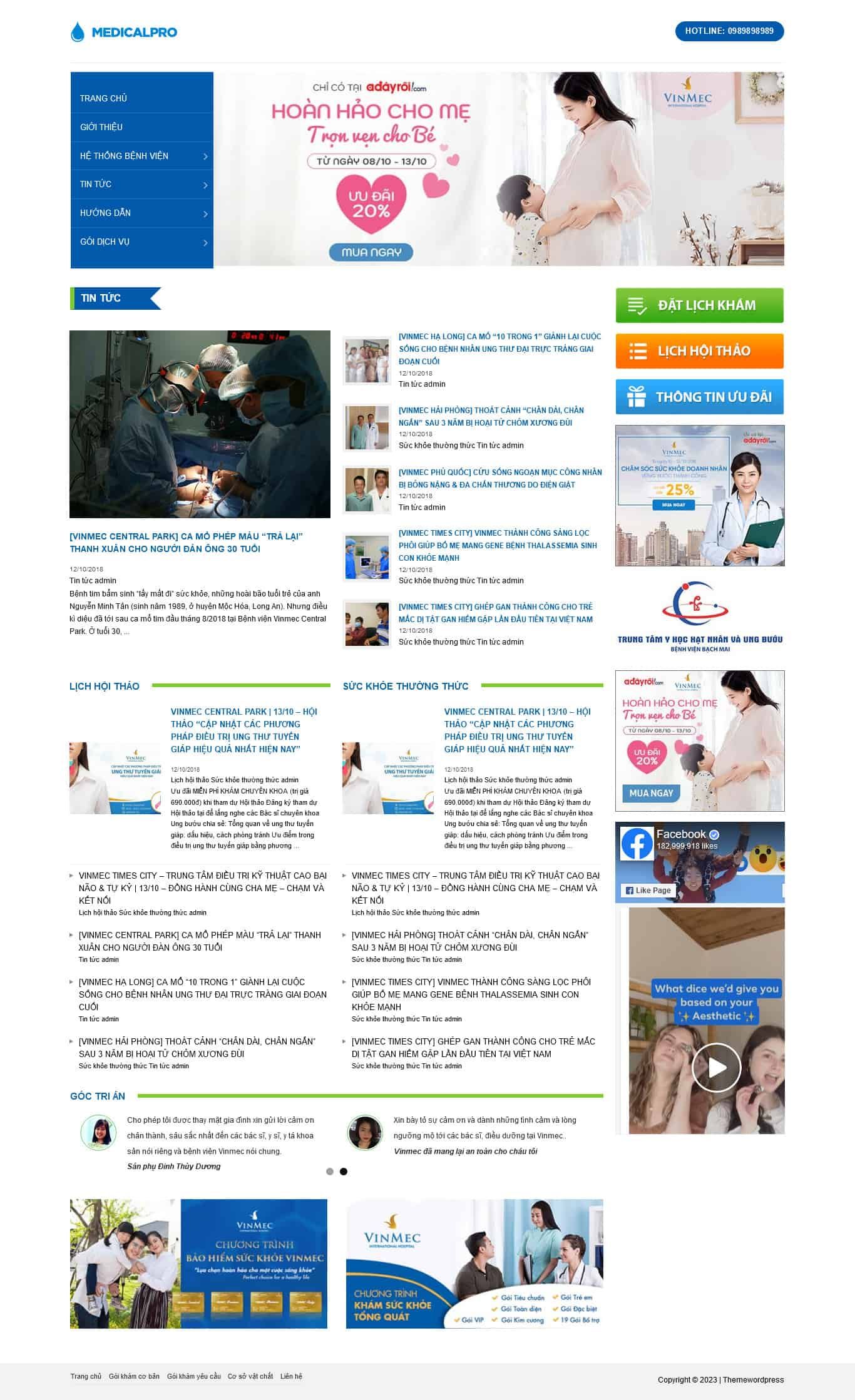 Theme wordpress bệnh viện 1 Benhvien.mauthemewp.com .jpg