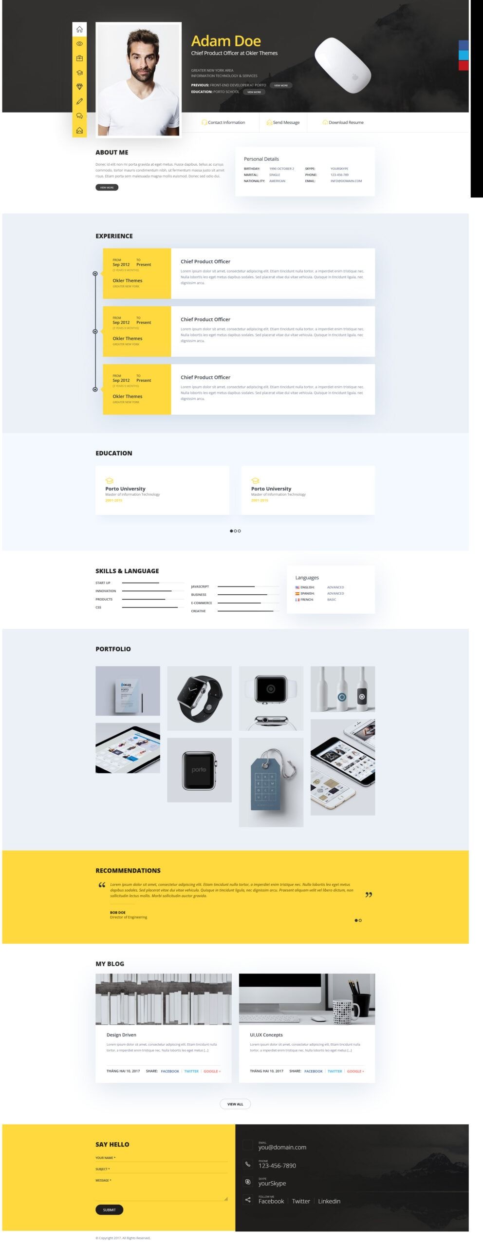 Theme wordpress blog cá nhân 1 Blog.mauthemewp.com Scaled 1.jpg