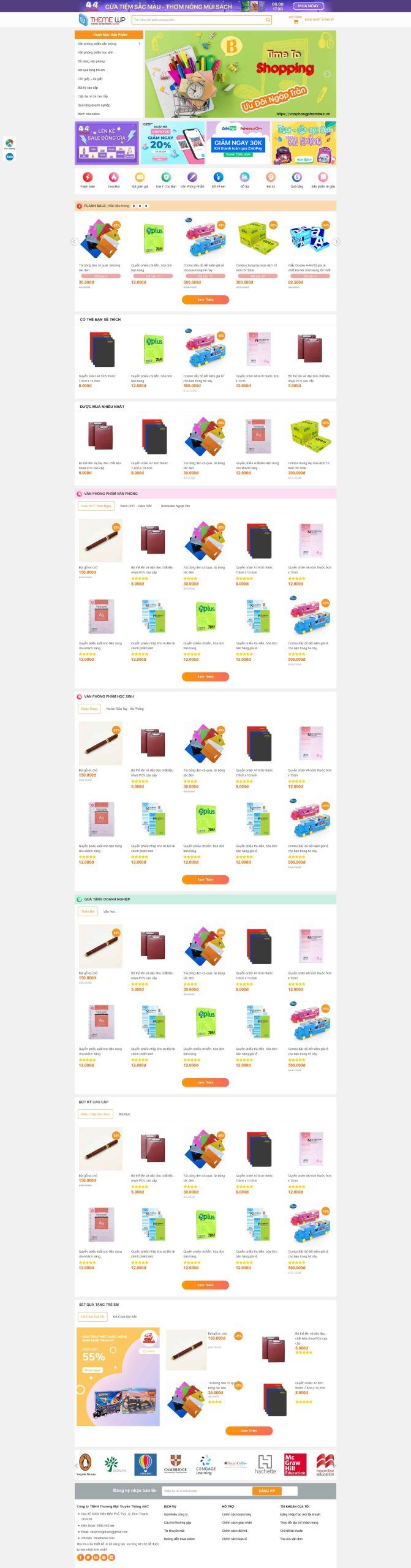 Theme wordpress bán văn phòng phẩm 1 Book2.mauthemewp.com Scaled 1.jpg