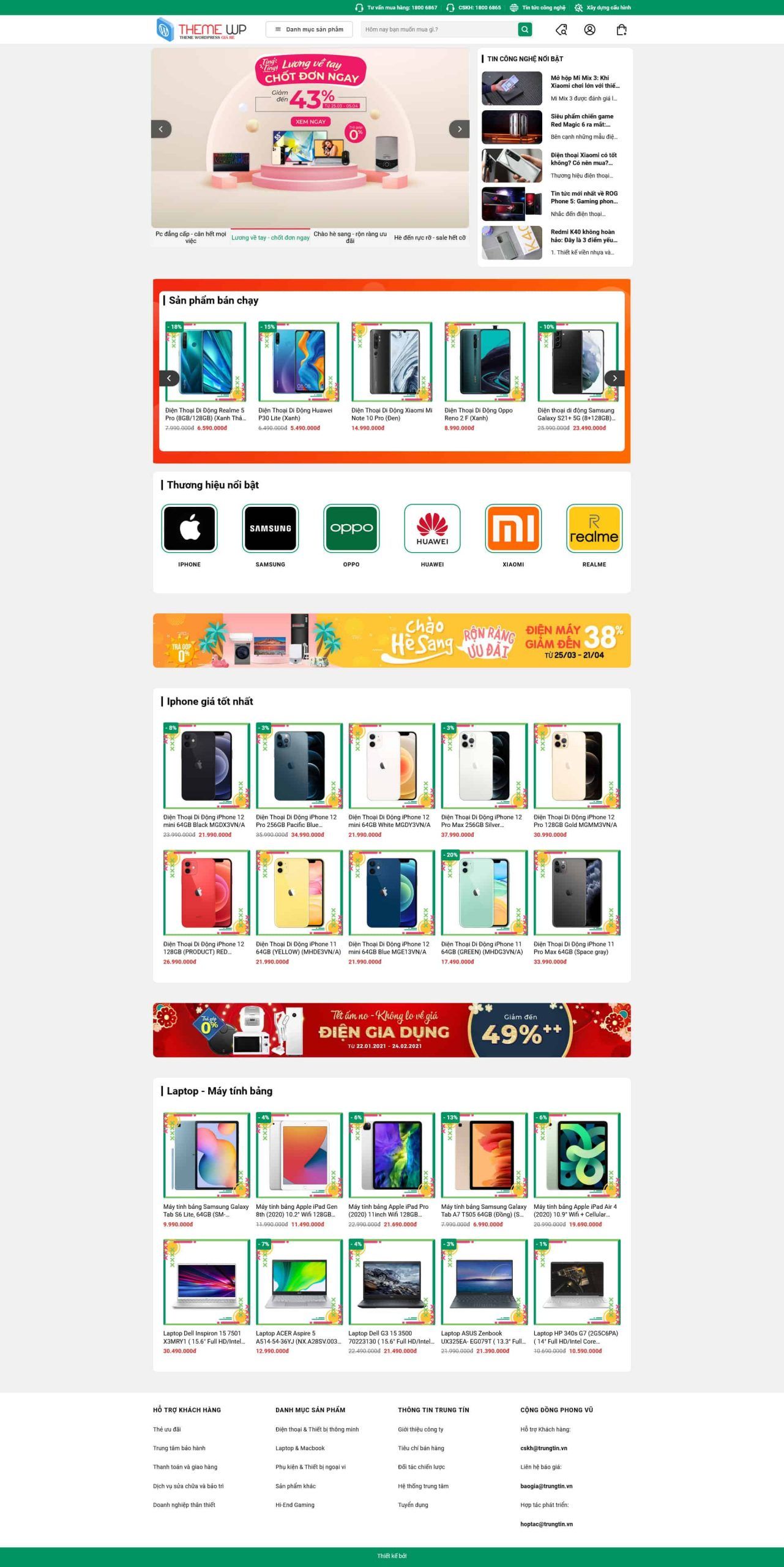 Theme wordpress bán điện máy 5 1 Dienmay5.mauthemewp.com Scaled 1.jpg