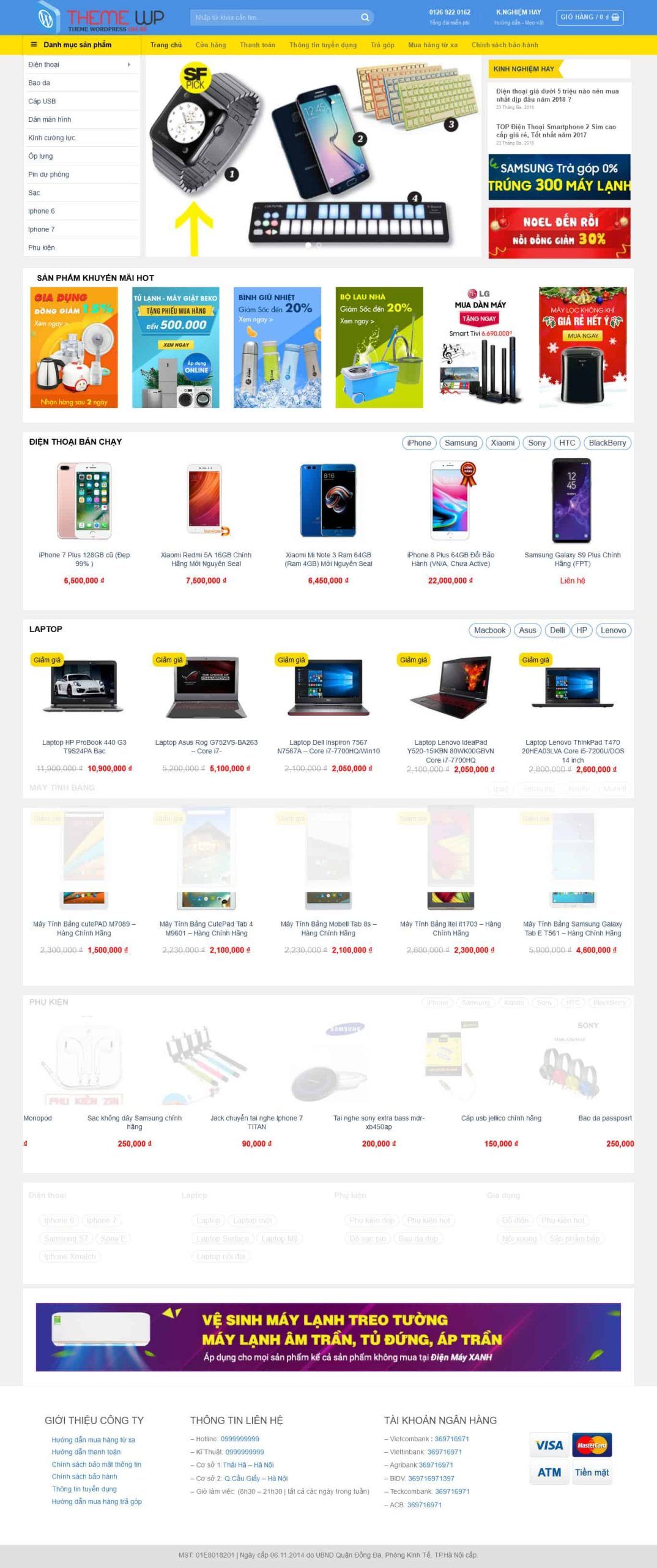 Theme wordpress giống điện máy xanh 1 Dienmayxanh.mauthemewp.com Scaled 1.jpg