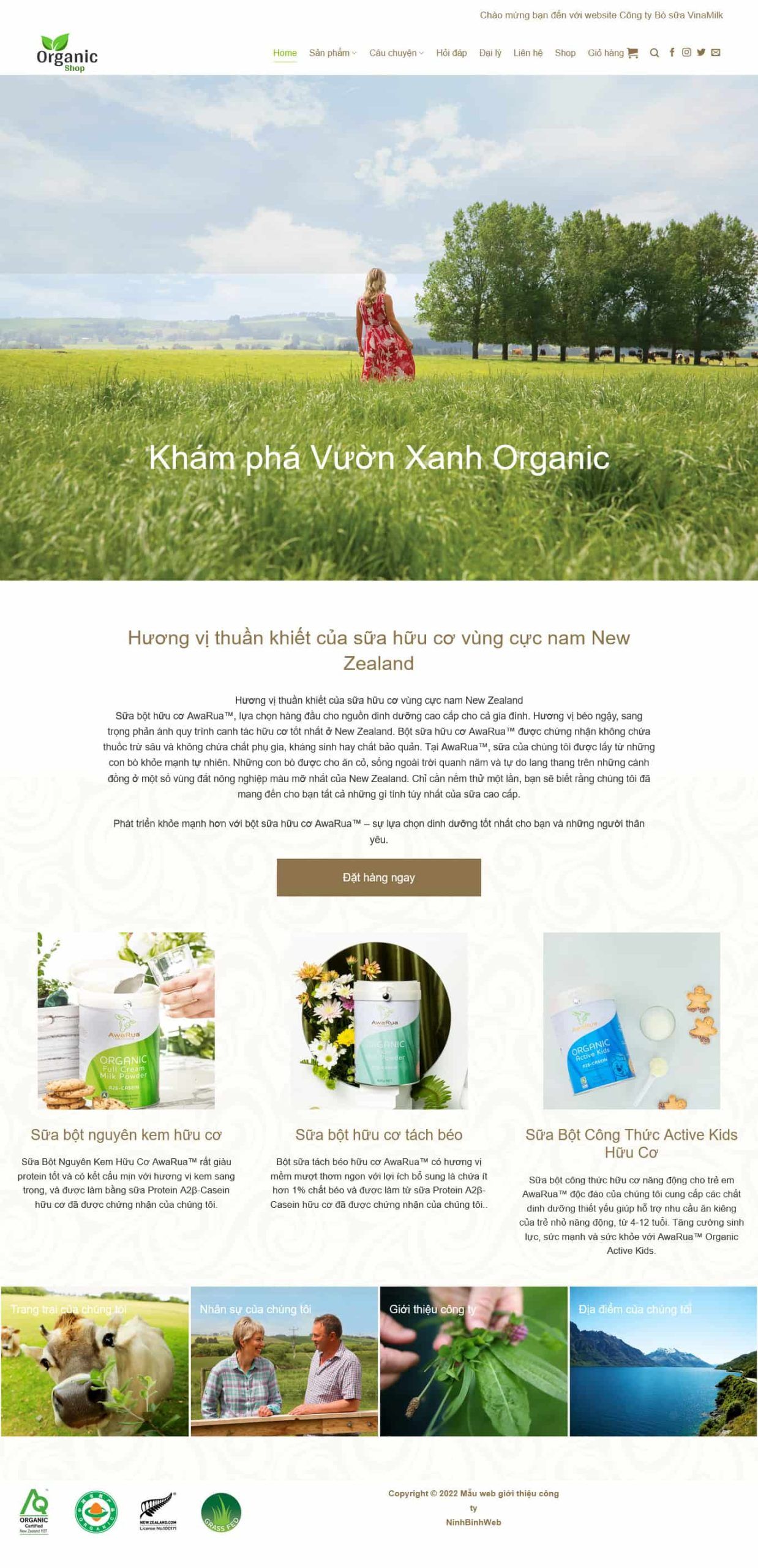 Theme wordpress giới thiệu công ty sữa hữu cơ 1 Gioithieucongty1.mauthemewp.com Scaled 1.jpg