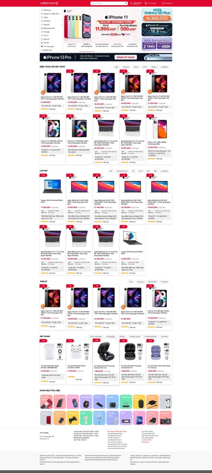 Theme wordpress điện thoại giống cellphones fix 1/2024